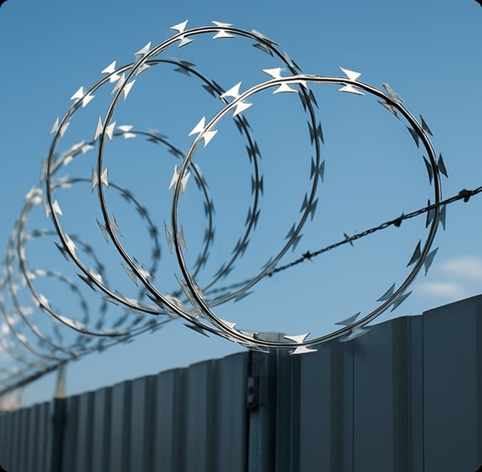 a roll of wire